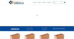 Desktop Screenshot of gresca.com.br